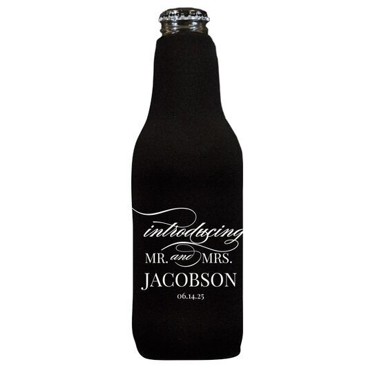 Introducing Mr and Mrs Bottle Koozie